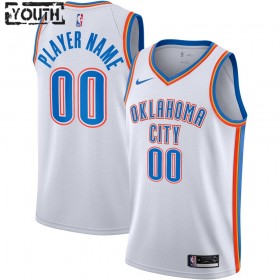 Dres Oklahoma City Thunder Prilagođeni 2020-21 Nike Association Edition Swingman - Dječji
